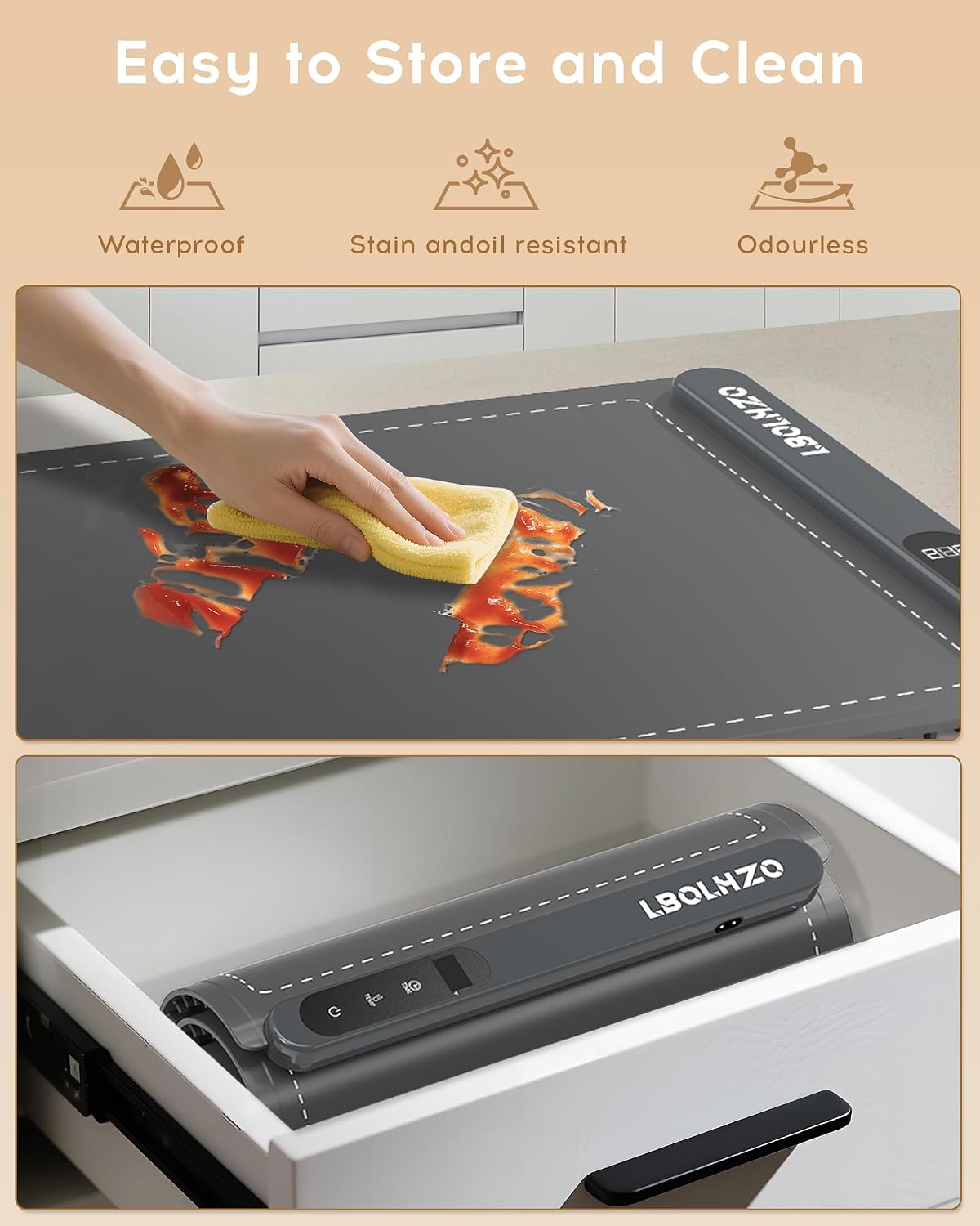 Warming Mat For Food Extra Large 36"x16" 580W Food Warming Mat Buffet Servers and Warmers,Chafing Dishes for Buffet 6 Temp 6 Hour,Roll Up Food Warmers for Parties Buffet Catering Gatherings