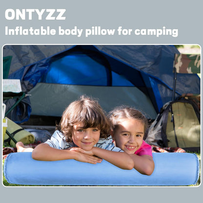 ONTYZZ Inflatable Round Neck Pillow Cervical Roll Pillow, 4.9 * 14.96 inch