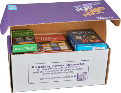 Ageless Games Taboo Charades - Classic Word Guessing & Charades Game for Older Adults - Big Easy to Read Cards for Low Vision - 80 Customizable Word Guess Cards - Fun Family Card Game for Ages 13-103