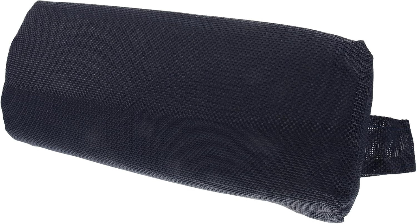 Outdoor Recliner Chair Pillow Neck Support Headrest Cushion for Beach Lounger with Removable Padding Navy Blue Durable Fabric