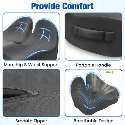 Seat Cushion, Chair Cushions, Memory Foam Office Chair Cushion