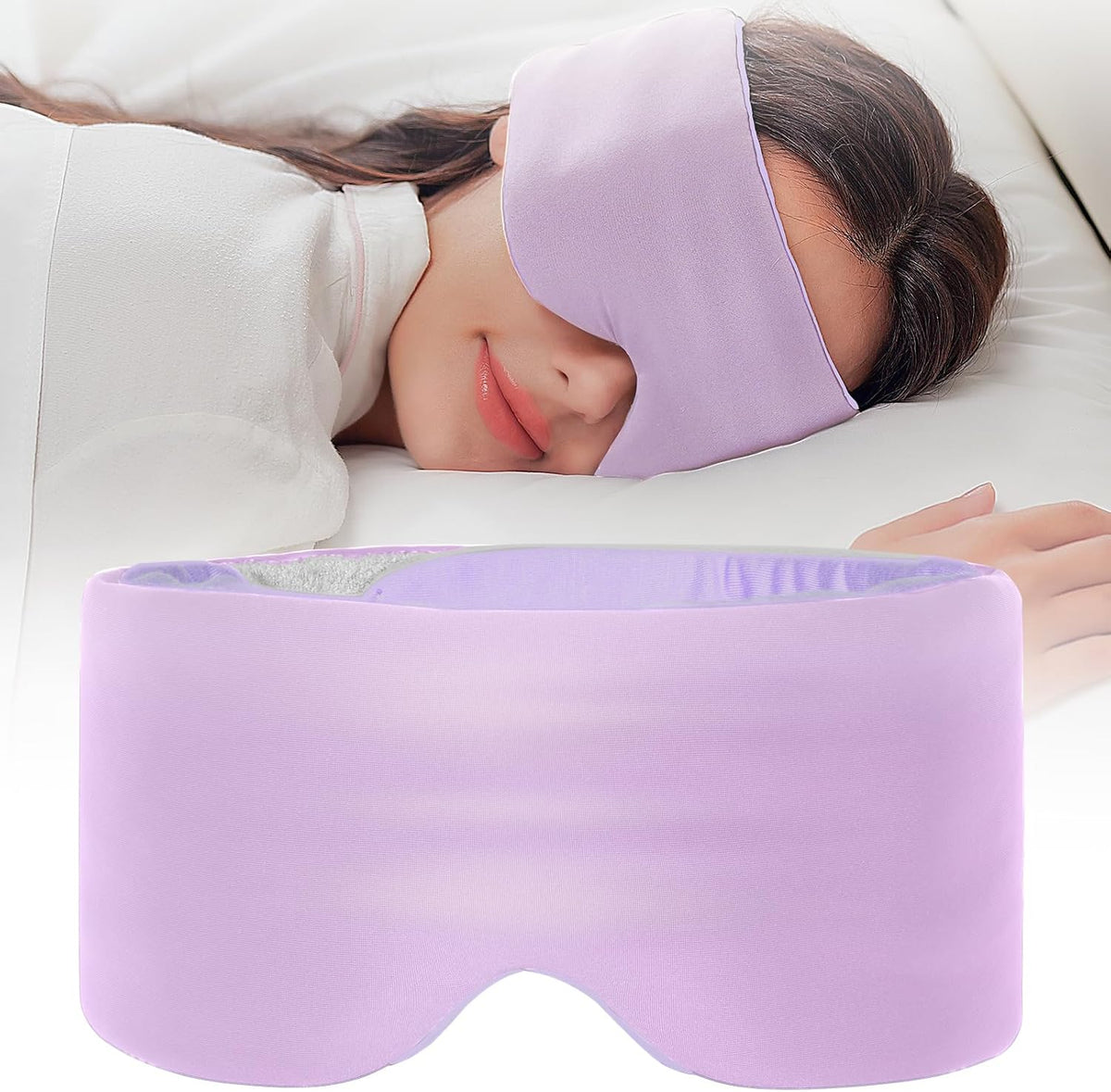 SARISUN Sleep Mask Dual-Side Blackout Eye Masks for Sleeping Men&Women