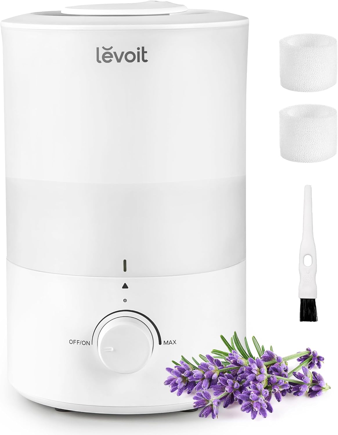 Levoit Top Fill Humidifiers for Bedroom, 2.5L Tank for Large Room, 25dB