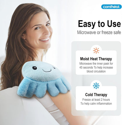 Microwave Unscented Heating Pad for Pain Relief, Moist Heat Pack