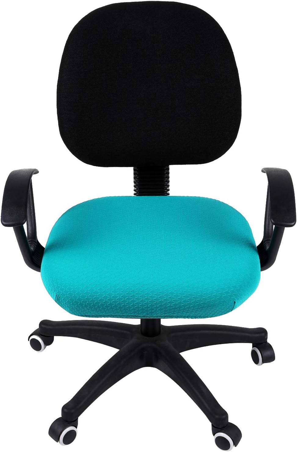 Smiry Office Computer Chair Armrest Covers, 2PCs Anti-dust Arm Rest Pad | Removable Washable Desk Chair Arm Pad Covers, Grey