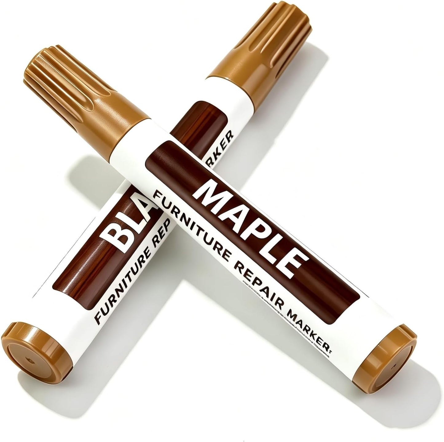Wood Furniture Repair Pen Fix Scratches Floor Cabinet Table Door(WALNUT) | Restore floors! Top wood stain pen & furniture scratch repair markers. Ideal wood markers for scratches on doors & tables.