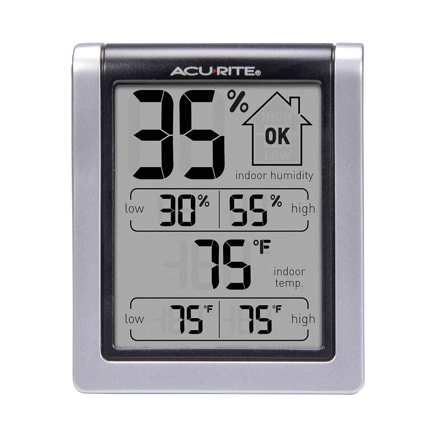AcuRite Digital Indoor Thermometer and Hygrometer, Classic