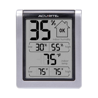 AcuRite Digital Indoor Thermometer and Hygrometer, Classic