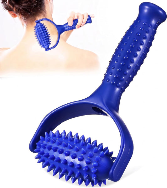 Lurrose Handheld Spiky Massage Ball Roller for Deep Tissue Release | Myofascial Release, Fascia Release Tool for Neck, Back, Leg & Deep Tissue Massage, Body Relaxation, Muscle Pain Relief