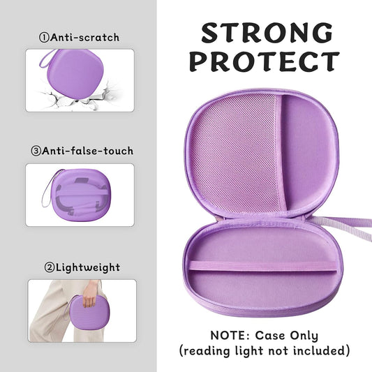 Case for Book Reading Light Compatible with Glocusent & Gritin