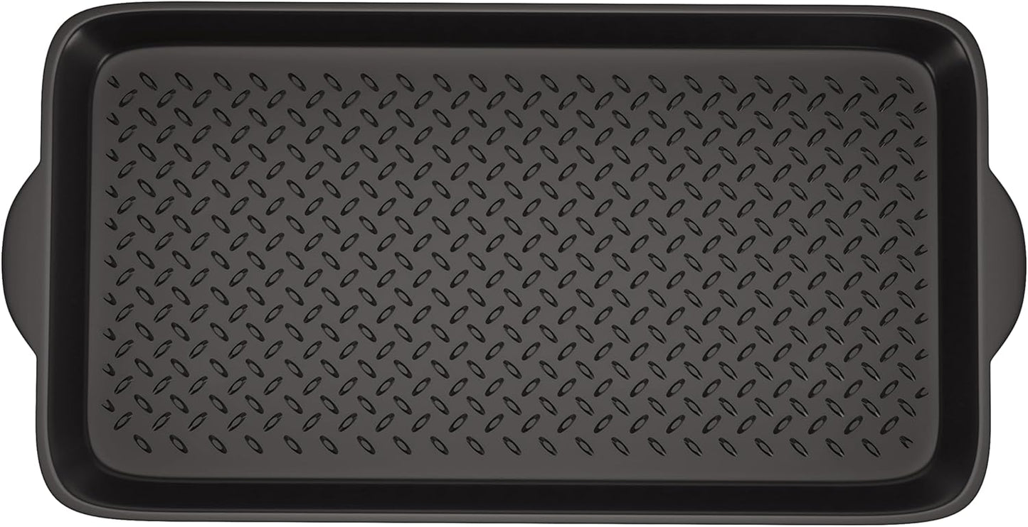 1 Pack Rubber Small Boot Tray for Entryway,Boot Mat,Shoe Tray,Shoe Mat for Indoor and Outdoor Use, 27.95"x 15.74" (Pack of 1)