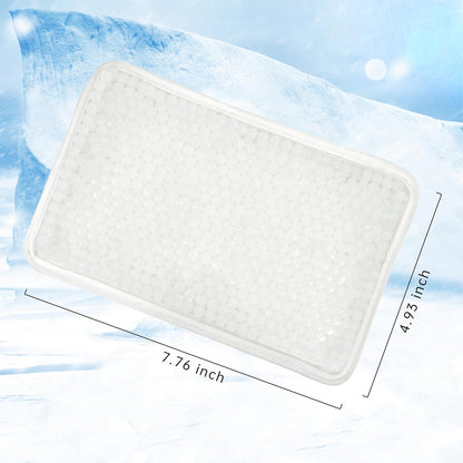 Gel Ice Packs for Injuries Reusable 2 Packs Hot Cold Gel Wrap with Strap