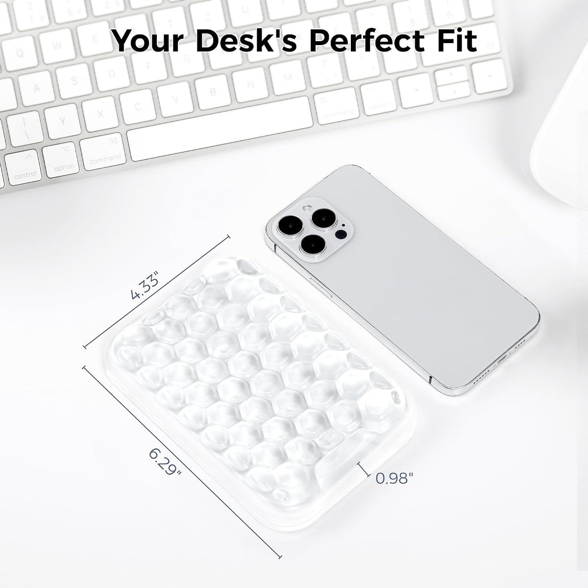 Ospelelf Ergonomic Elbow Pad, Gel Keyboard Wrist Rest Support for Office Desk Chair, Arm Wrist Pad for Typing Pain Relief