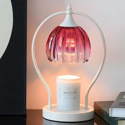 GOODBUY Candle Warmer Lamp with Timer Dimmable: Electric Candle Warmer Birthday Gifts for Women Mom - Candle Lamp Warmer House Warming Gifts New Home Decor - Wax Warmer for Jar Candles with 2 Bulbs