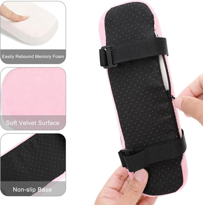 MOSISO Chair Armrest Pads, Home/Office Chair Arm Rest Covers, Black