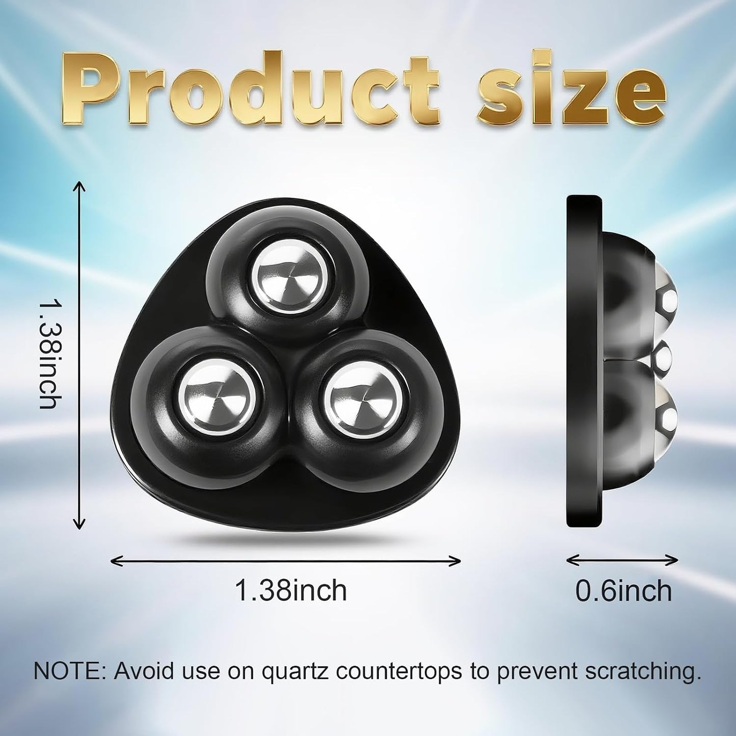 Self Adhesive Appliance Sliders 8 Pack Kitchen & Furniture Rollers | Move Small Appliances Easily 360° Glide No Tools Peel Stick 12lbs Per Wheel