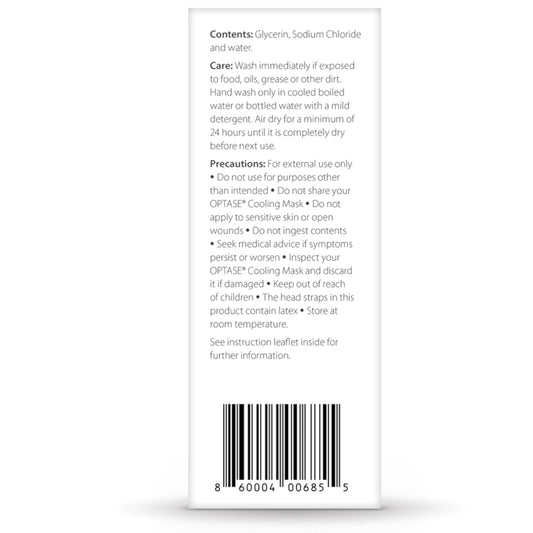 OPTASE® Cooling Mask, 1 Count