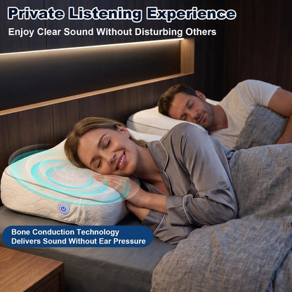 Sleep Pillow Speaker,Bluetooth Under Pillow Speakers for Sleeping