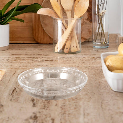Glass Microwave Splatter Cover 8.93 Inch Vented Heat Resistant Lid Food Protector for Microwave Oven Dishwasher Safe Food Cover and Steam Bowl Lid