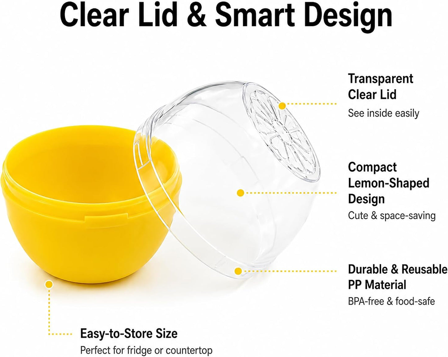 Avocado Keeper Saver Avocado Storage Containers With Lid | Onion Avocado Tomato Saver Fruit vegetable Holder Storage (Avocado Holder)