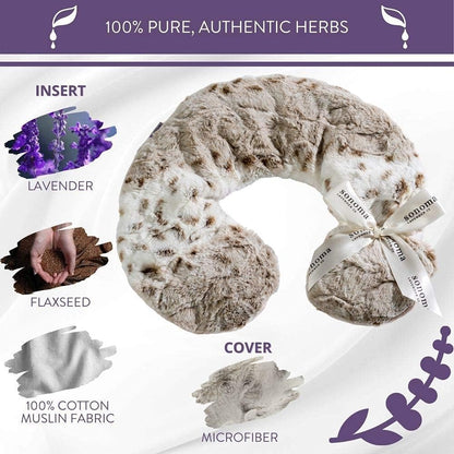 Sonoma Lavender Luxury Lavender Neck Pillow, Arctic Circle