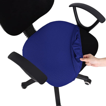 Smiry Office Computer Chair Armrest Covers, 2PCs Anti-dust Arm Rest Pad | Removable Washable Desk Chair Arm Pad Covers, Grey