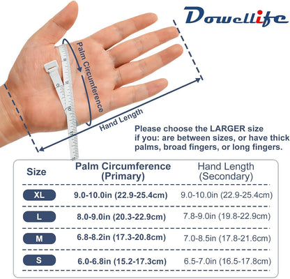 Dowellife Cut Resistant Gloves Food Grade Level 5 Protection, Safety Kitchen Cuts Gloves for Oyster Shucking, Fish Fillet Processing, Mandolin Slicing, Meat Cutting and Wood Carving. (X-Large)