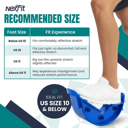 Foot & Calf Stretcher – Premium Stretcher for Plantar Fasciitis, Achilles Tendonitis Relief – Foot Rocker with Durable, Slip-Resistant Design - Stretch Guide for Effective Leg Flexibility