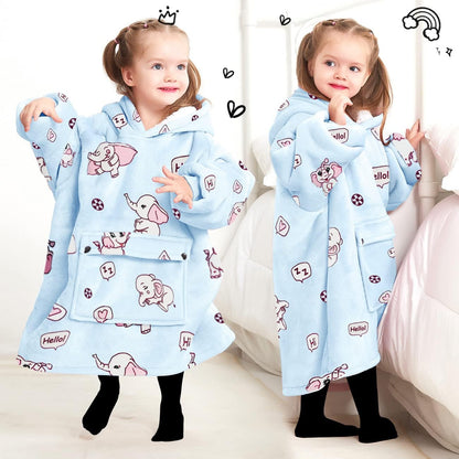 Wearable Blanket Hoodie for Adults With Pocket Strawberry Hoodie | Sherpa, Fuzzy Blanket Hoodie, Oversized Sweatshirt Blanket, Kangaroo Pouch, Cute Birthday Gifts for Sister, Cute Stuff