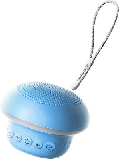 Portable White Noise Sound Machine for Baby Kids Adults, 20 Natural Soothing Sounds, 48H Battery Playback, 30 Volume Levels, 3 Timers, Memory Function & Soft Night Light for Sleep, Home, Travel, Mini
