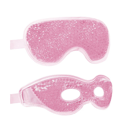 Cooling Eye Mask with Gel Bead 2 Pack Gel Eye Mask Cold Eye Mask for Relaxtion,Puffy Eyes Reusable Cold & Warm Compress for Puffiness,Dry Eyes,Headaches,Migraines,Stress Relief,Post Surgery