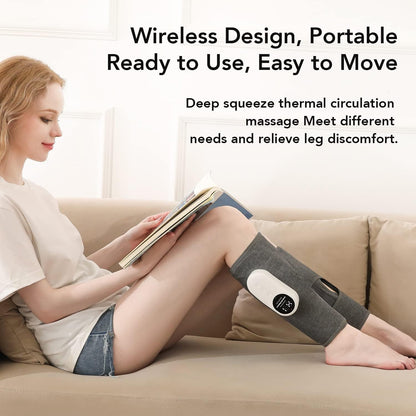LINGTENG Leg Massager for Circulation and Pain Relief, Calf Air Compression