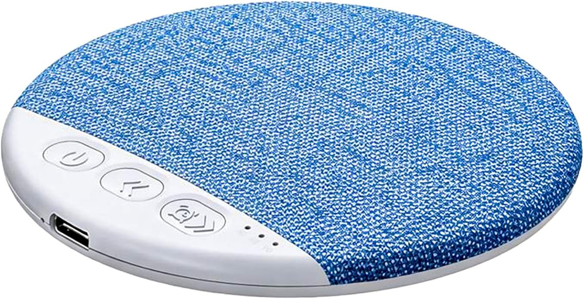 Under Pillow Sleep Speaker, Bluetooth 5.4 Pillow Speaker with Built-in White Noise, Ultra-Thin Fabric Covered Wireless Sleep Speaker with Auto-Off Timer,Personal Sound Bar for Side Sleepers