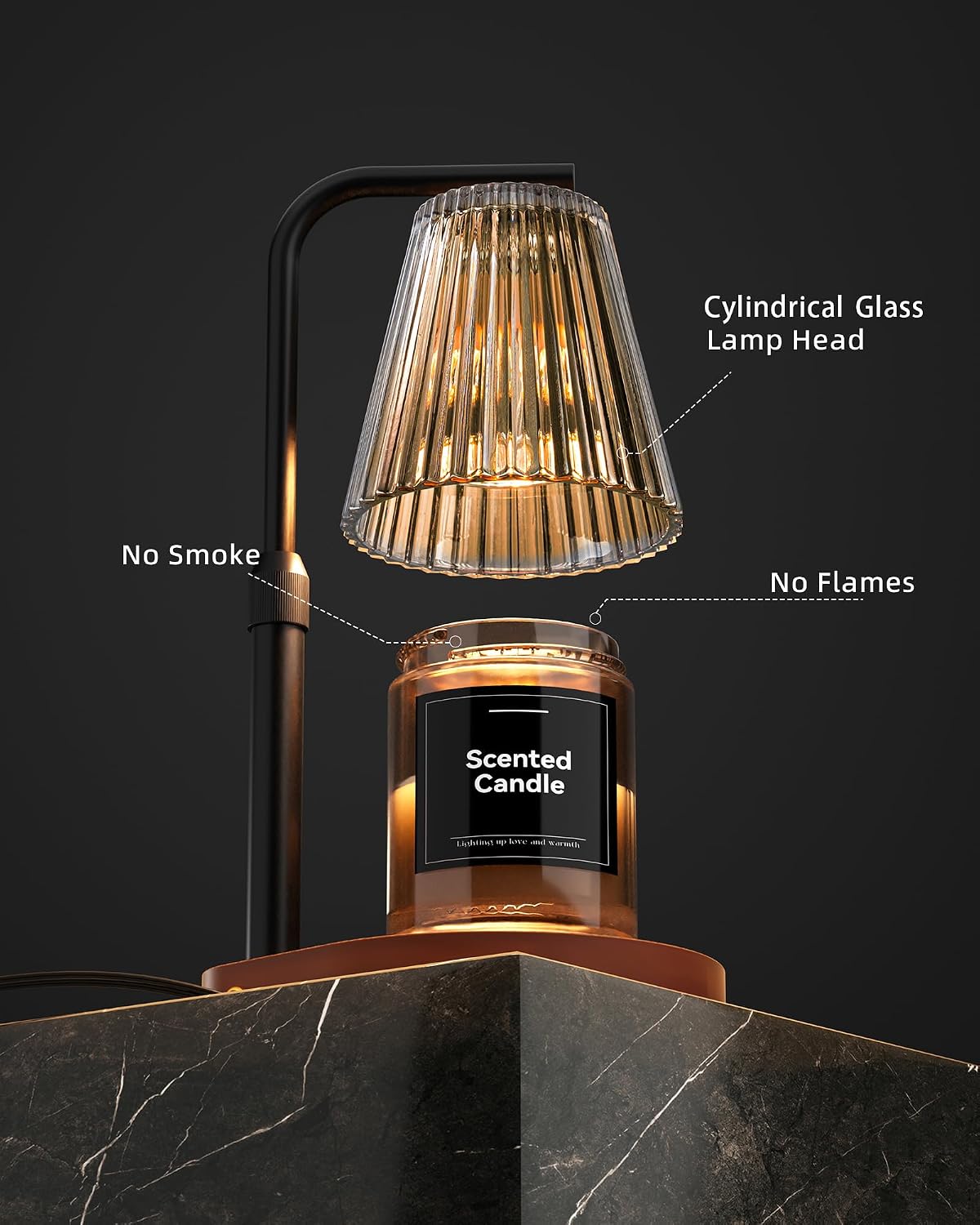 Candle Warmer Lamp with Timer, Home Decor Birthday Gifts for Women