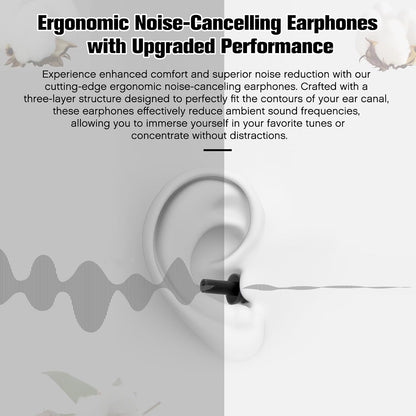 TrelaCo 200 Pairs Silicone Ear Plugs Bulk, Nrr 32db Reusable Waterproof Soft Ear Plugs for Sleeping Noise Swimming Hearing Protection Earplugs Shooting Construction Hunting Music Concerts(Black)