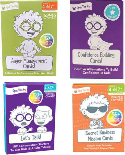 Kindness Mission Cards for Kids | 56 Secret Missions to Build Empathy, Compassion & Social Skills | Fun Screen-Free Activity Game for Families & Classrooms | Ages 4+ | SEL Learning Cards