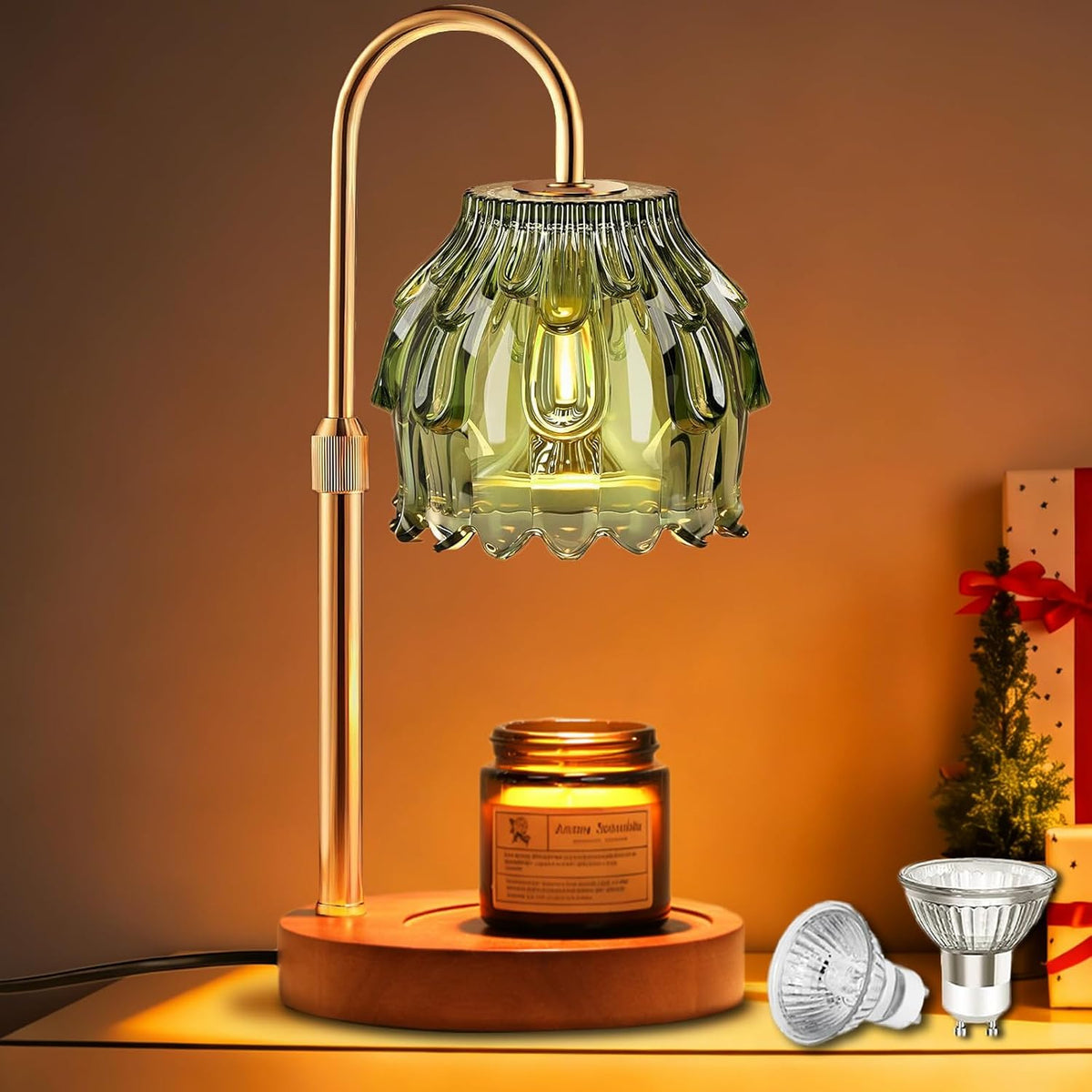 Candle Warmer Lamp with Timer Dimmable Home Decor Birthday Gifts for Women