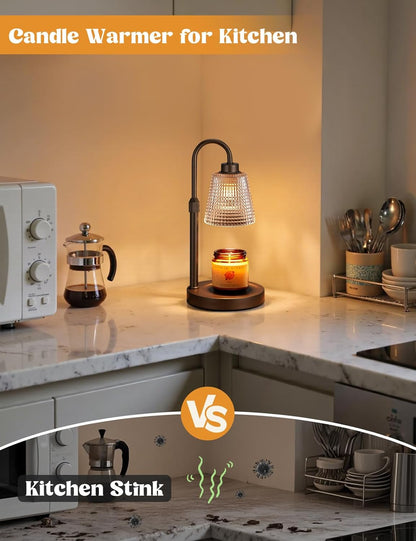 Candle Warmer Lamp with Timer Home Decor Birthday Gifts for Women