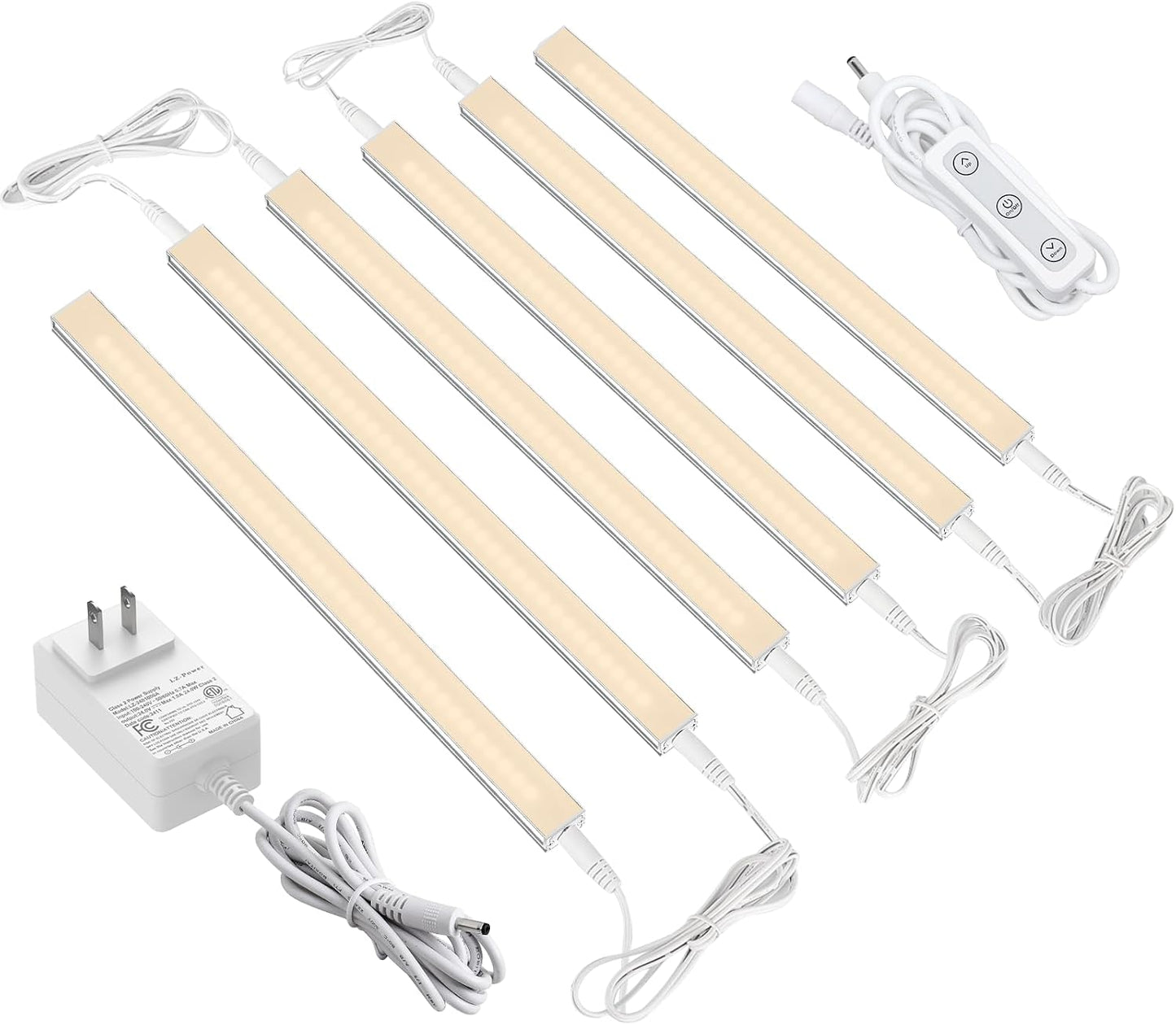 Motion Sensor Cabinet Lighting, 4500K Daylight, 3 Pack 12 inch Linkable