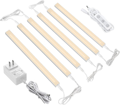 Motion Sensor Cabinet Lighting, 4500K Daylight, 3 Pack 12 inch Linkable
