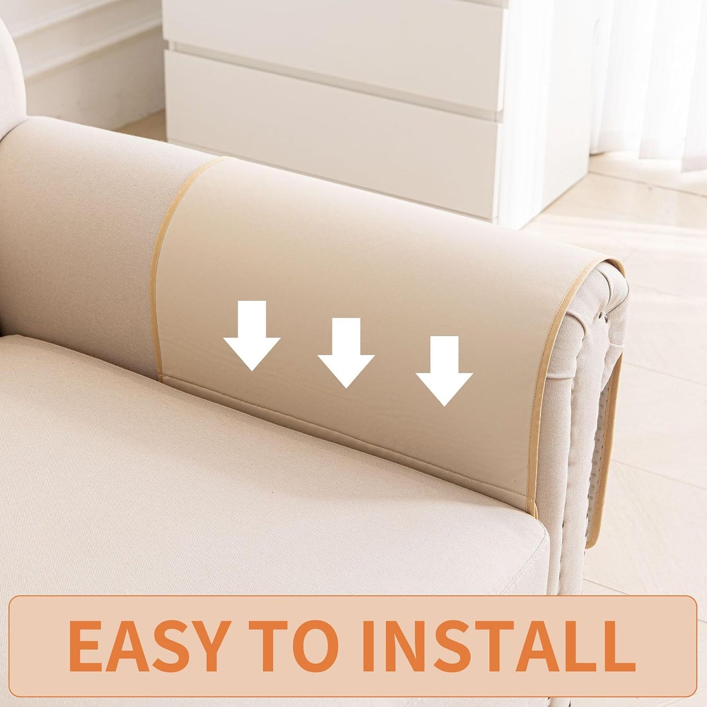 HAOMAIJIA Sofa Armrest Organizer, Remote Control Holder for Recliner Couch | Anti Slip Arm Chair Bedside Caddy Storage Organizer With 6 Pockets For Cell Phone Tv Remote Control Magazines (brown)