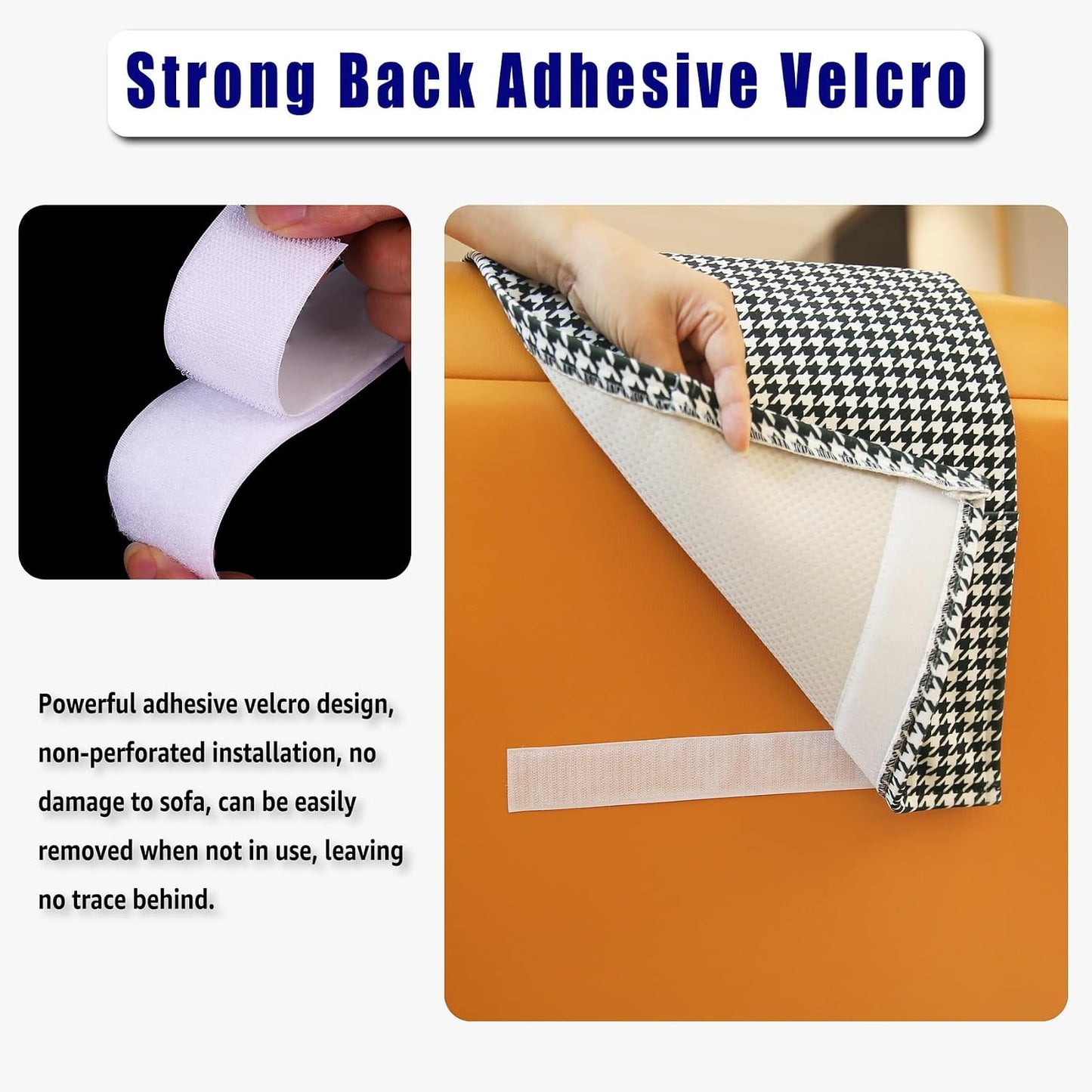 Adjustable Headrest Pillow for Recliners and Armchairs - Non-Slip Velvet Cushion for Neck Support and Pain Relief (Gray)
