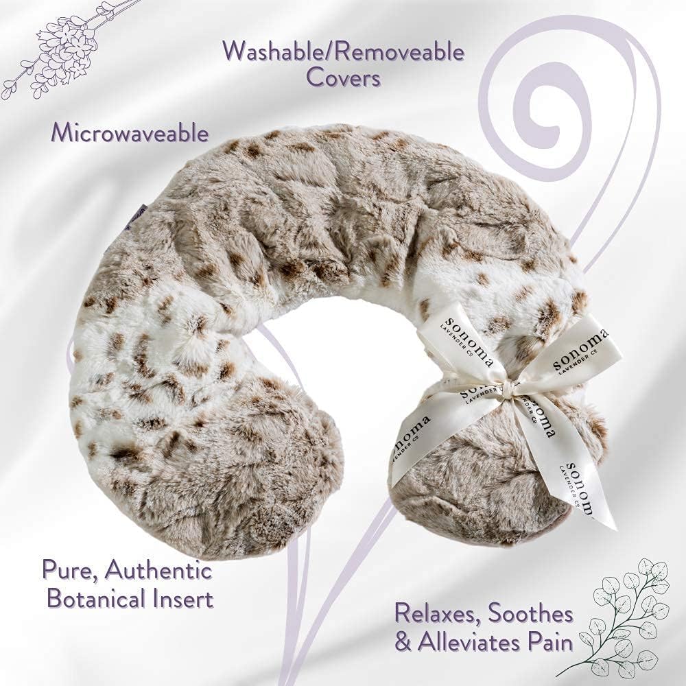 Sonoma Lavender Luxury Lavender Neck Pillow, Arctic Circle