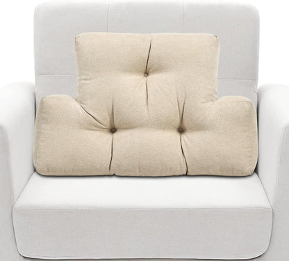 Back Pillow for Recliner Lumbar Support Pillow Soft and Fluffy Back Support Cushion Thick Lumbar Cushion for Chairs, Recliners,Sofa, Couch and Bed for Pain Relief