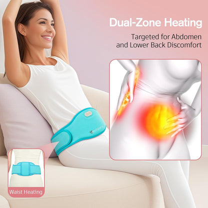 Comfytemp Portable Belly and Back Heating Pad for Period Menstrual Cordless