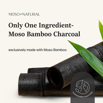 Moso Natural Car Odor Eliminator & Charcoal Odor Absorber, Bamboo Charcoal Air Purifying Bag for Cars, Trucks, SUVs, RVs & Boats — Unscented Deodorizer, Lasts 2 Years, HGTV Editors' Pick
