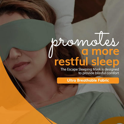 Happyluxe Sleep Mask - Buttery Soft Airplane Eye Mask for Sleeping or Napping in Bed. Machine Washable. - Navy Blue, Made in USA