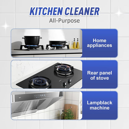 Eadwe Kitchen Heavy Oil Cleaner, 2025 Upgrade All Purpose Kitchens Heavy Oil Cleaning Agent, Grease Remover, Multipurpose Kitchen Cleaner Spray for Countertops, Ovens, and Appliances (1)