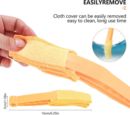 6pcs Window Venetian Blind Cleaner Duster Tool, Blind Duster,dusting Brush | blind cleaner duster tool,blinds cleaner,Air Conditioner, Wood & Vinyl Blinds,for Blinds Air Conditioner Vent Keyboard