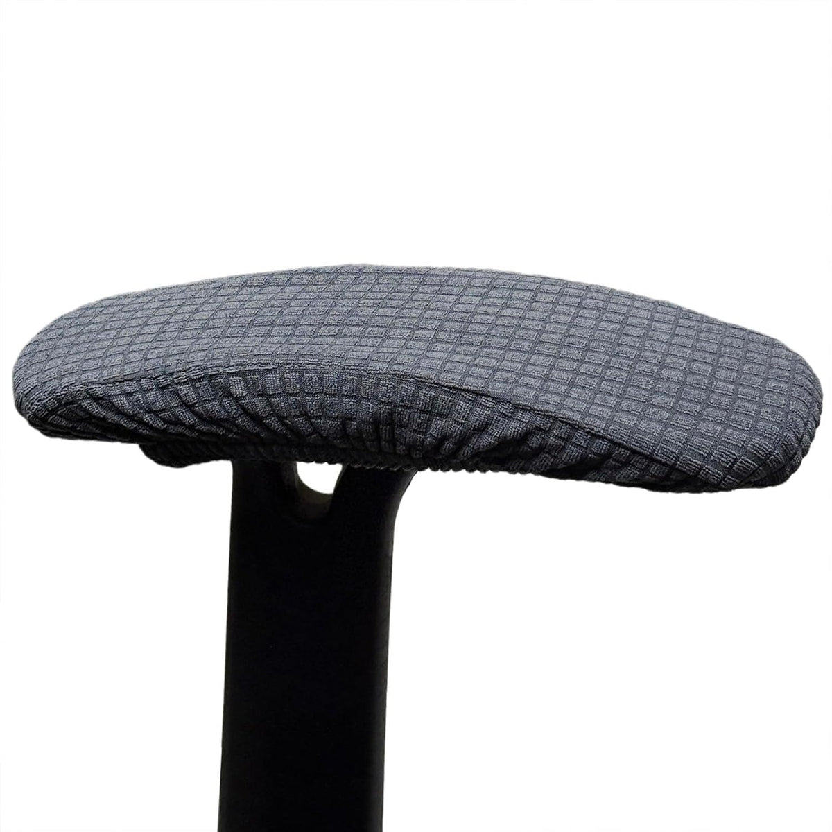 Melaluxe Office Chair Armrest Covers, Stretchable Removable Washable Chair Arm Covers, Elastic Desk Computer Gaming Chair Arm Rest Protector Slipcovers (Black)